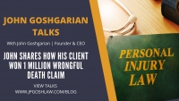 John Goshgarian Talks Sunrise 2.1 for Aventura, Florida Citizen - John Shares How His Client Won 1 Million Wrongful Death Claim